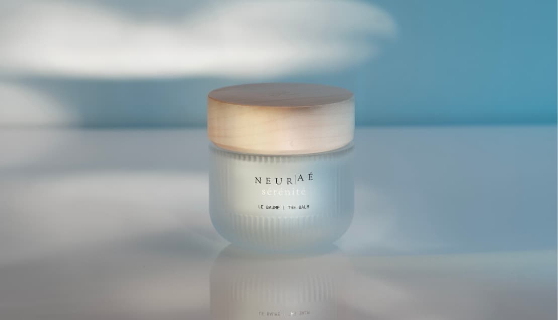The Relaxing & Smoothing Balm helps soothe skin under stress.